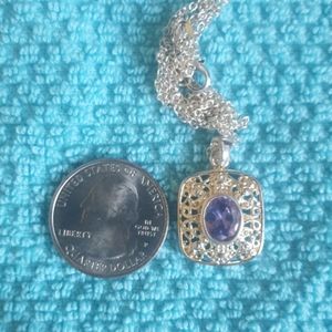 Amethyst Stone Necklace